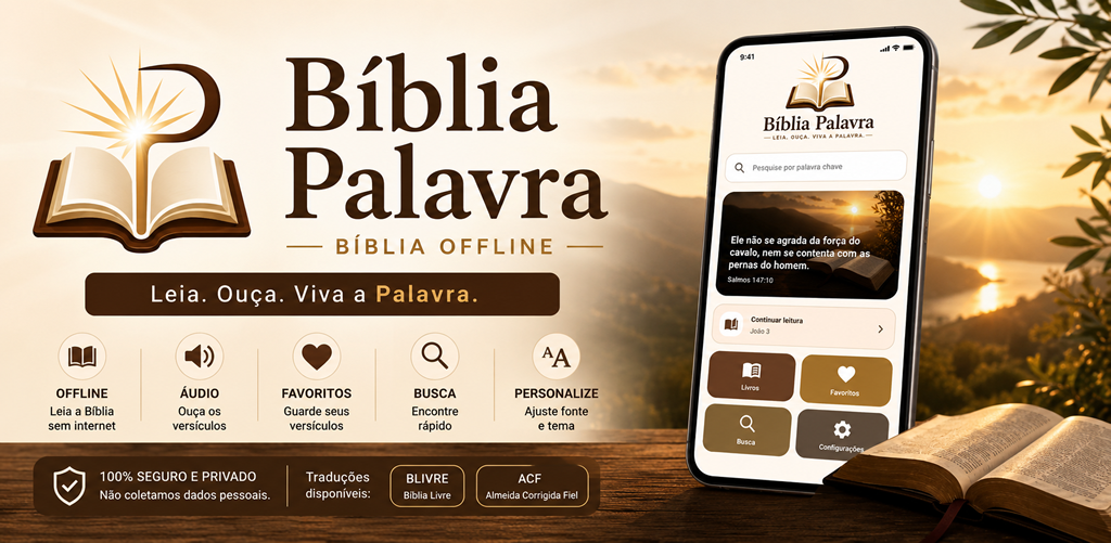 Bíblia Palavra – Bíblia Offline para Android